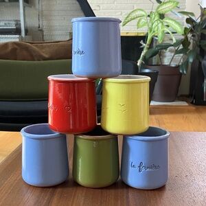 La Fermiere collection of Ceramic jars